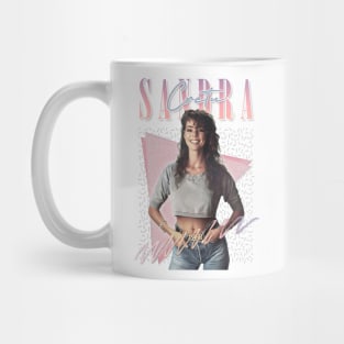 Sandra Cretu - 80s Retro Fan Art Design Mug